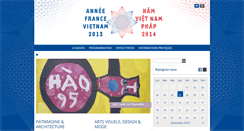 Desktop Screenshot of anneefrancevietnam.com